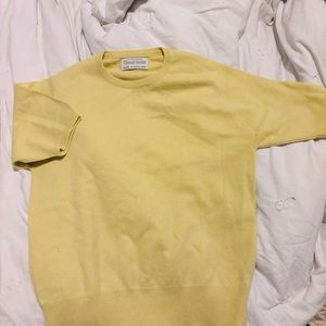 William Lockie shortsleeve cashmere sweater